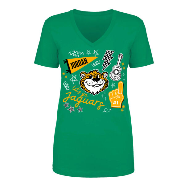 WOMEN'S ADULT - JORDAN COLLAGE - T-SHIRT - $YF365B$ Thumbnail